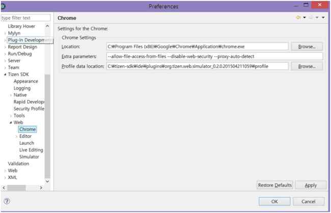 chrome installation path